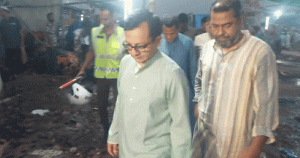 সাভারের আমিনবাজারে কাঁচা চামড়া ক্রয় কেন্দ্রে বাণিজ্যমন্ত্রী 