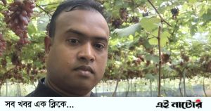 নাটোরে আঙুর চাষে নতুন সম্ভাবনার হাতছানি
