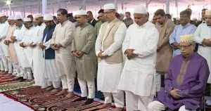 ঈদের প্রধান জামাতে অংশ নিলেন রাষ্ট্রপতি-প্রধানমন্ত্রী
