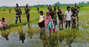 অস্ত্র দেখিয়ে নারী-শিশুদের বাংলাদেশে ঢোকাচ্ছে বিএসএফ!