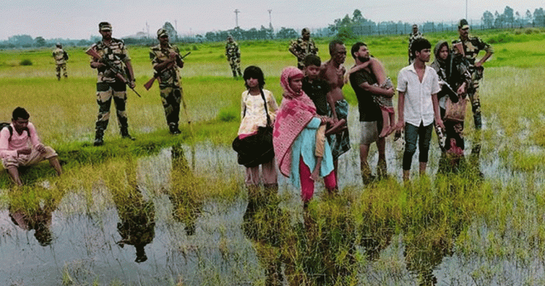 অস্ত্র দেখিয়ে নারী-শিশুদের বাংলাদেশে ঢোকাচ্ছে বিএসএফ!