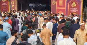 আজ পবিত্র ঈদুল আজহা, জাতীয় ঈদগাহে প্রধান জামাত অনুষ্ঠিত